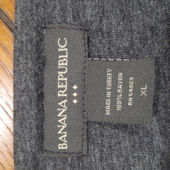 Banana Republic Grey Wrap Dress XL - Picture 9 of 9